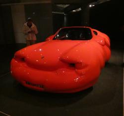 The Fat Car an inflated Porsche at MONA